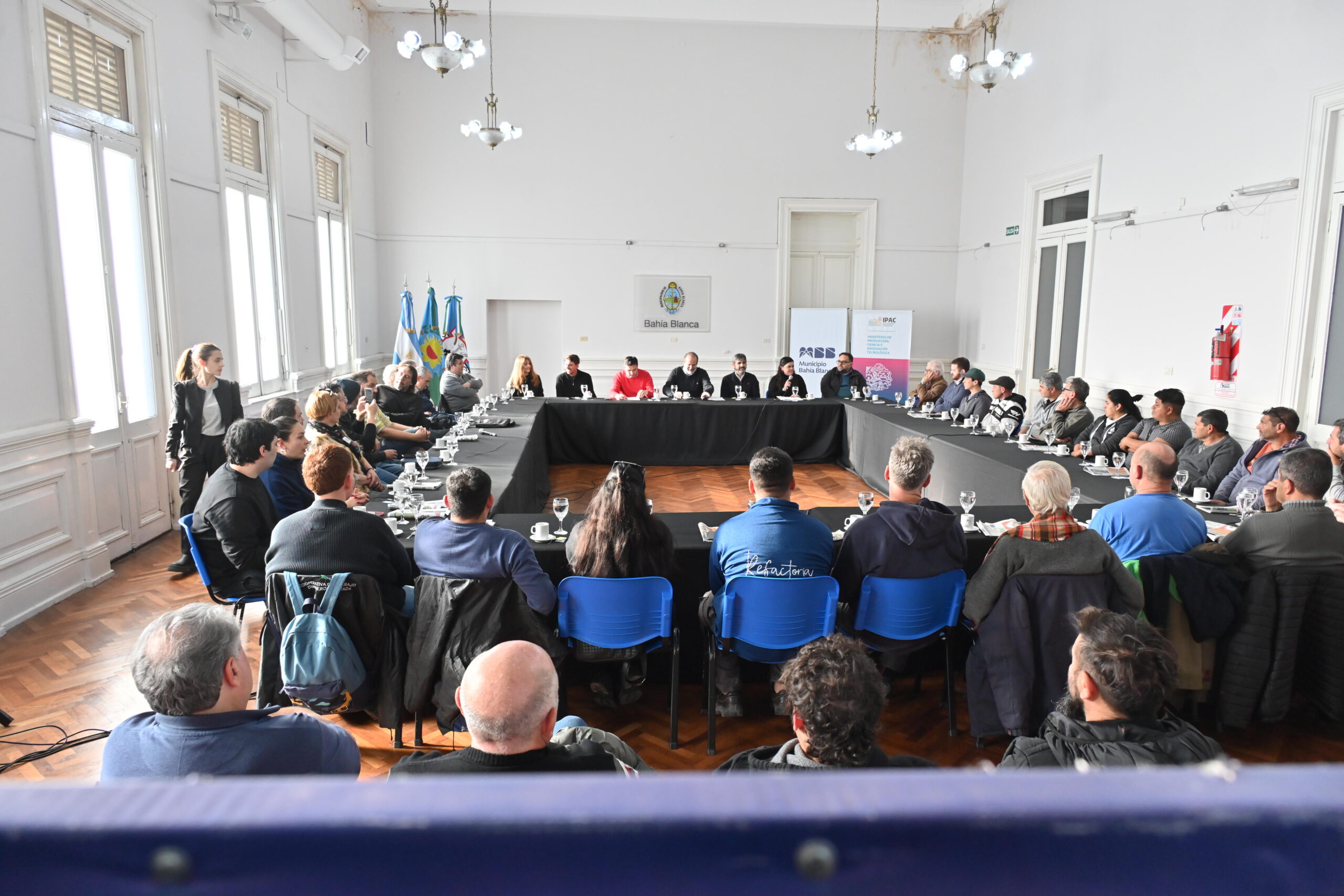 El IPAC recorrió Bahía Blanca y Coronel Rosales para fortalecer el trabajo cooperativo tras la emergencia hídrica